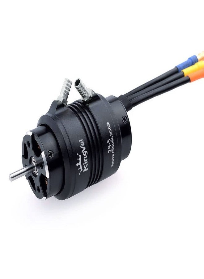 KingVal Replacement 2958 4480KV Brushless Motor Shaft 3.175mm with Water Cooling Jacket Compatible with RC Boat - Image 1